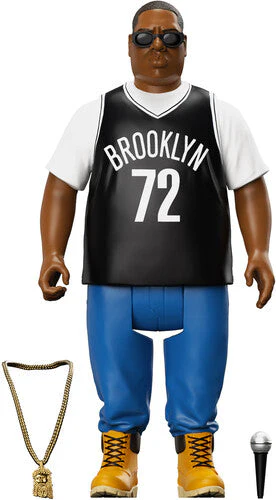 NOTORIOUS B.I.G. REACTION FIGURE - BIGGIE BROOKLYN JERSEY - Image 2