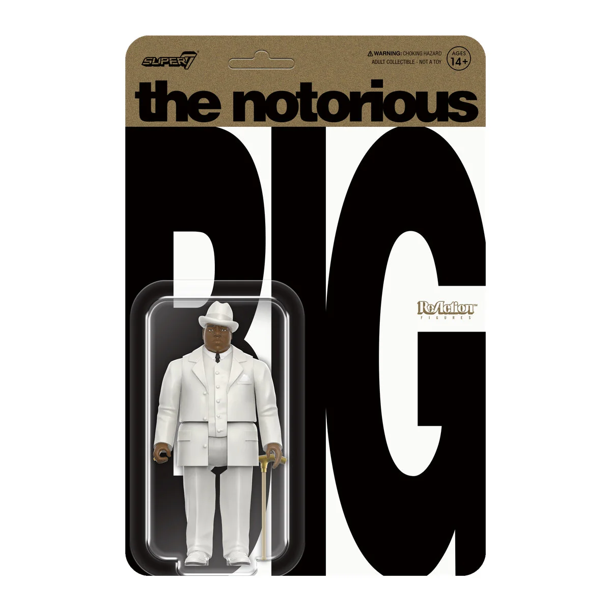 NOTORIOUS B.I.G. REACTION FIGURE - WHITE SUIT - Image 3
