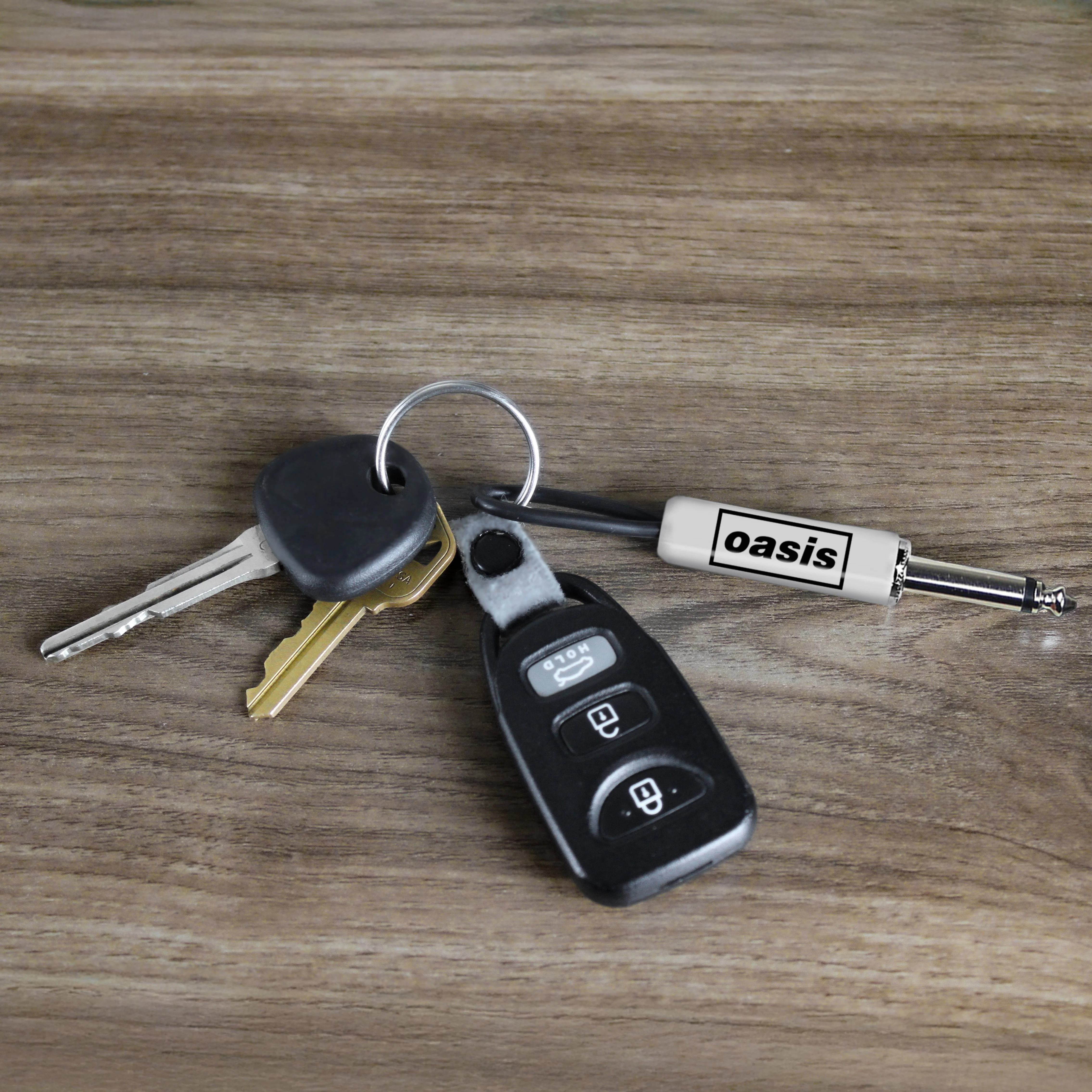 OASIS LOGO GUITAR PLUG KEYCHAIN - Image 4