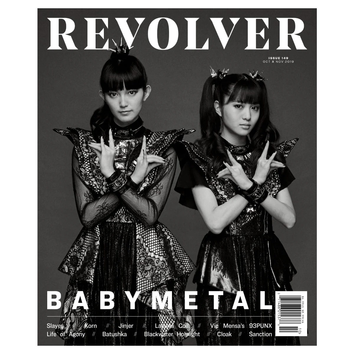 REVOLVER OCT/NOV 2019 ISSUE COVER 2 FEATURING BABYMETAL