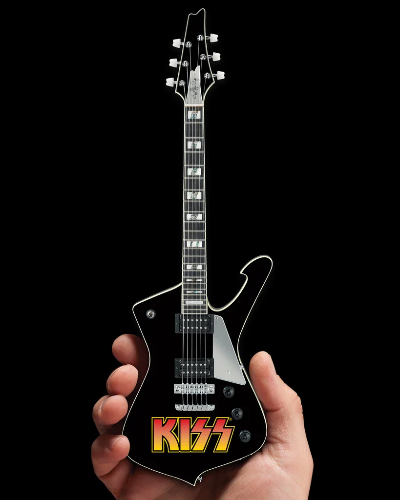 KISS - PAUL STANLEY - ICEMAN MINI GUITAR - Image 3