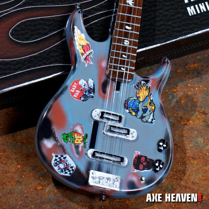 OFFICIALLY LICENSED MICHAEL ANTHONY RAT ROD CUSTOM SHOP BASS MINI GUITAR - Image 3