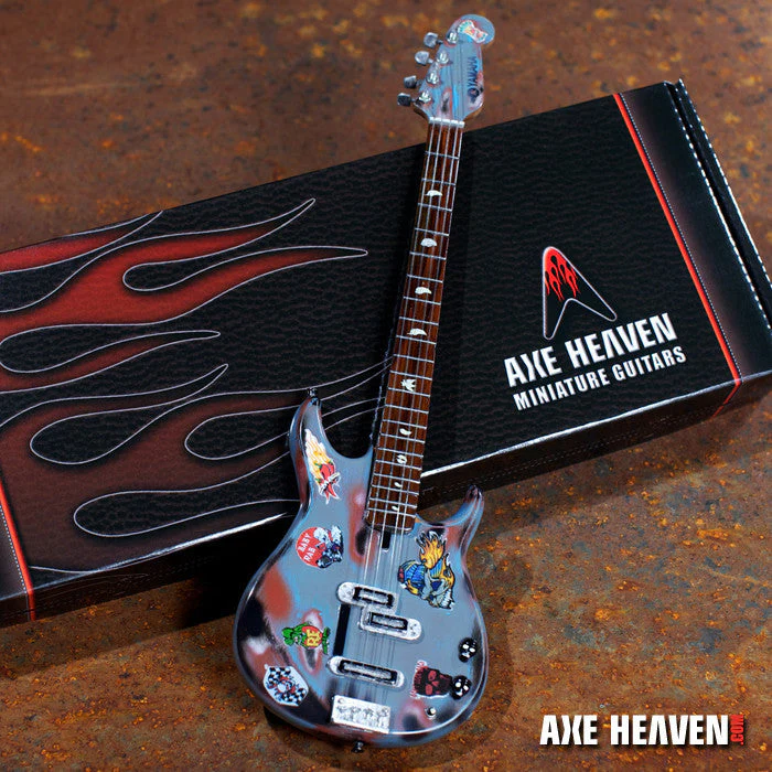 OFFICIALLY LICENSED MICHAEL ANTHONY RAT ROD CUSTOM SHOP BASS MINI GUITAR - Image 4