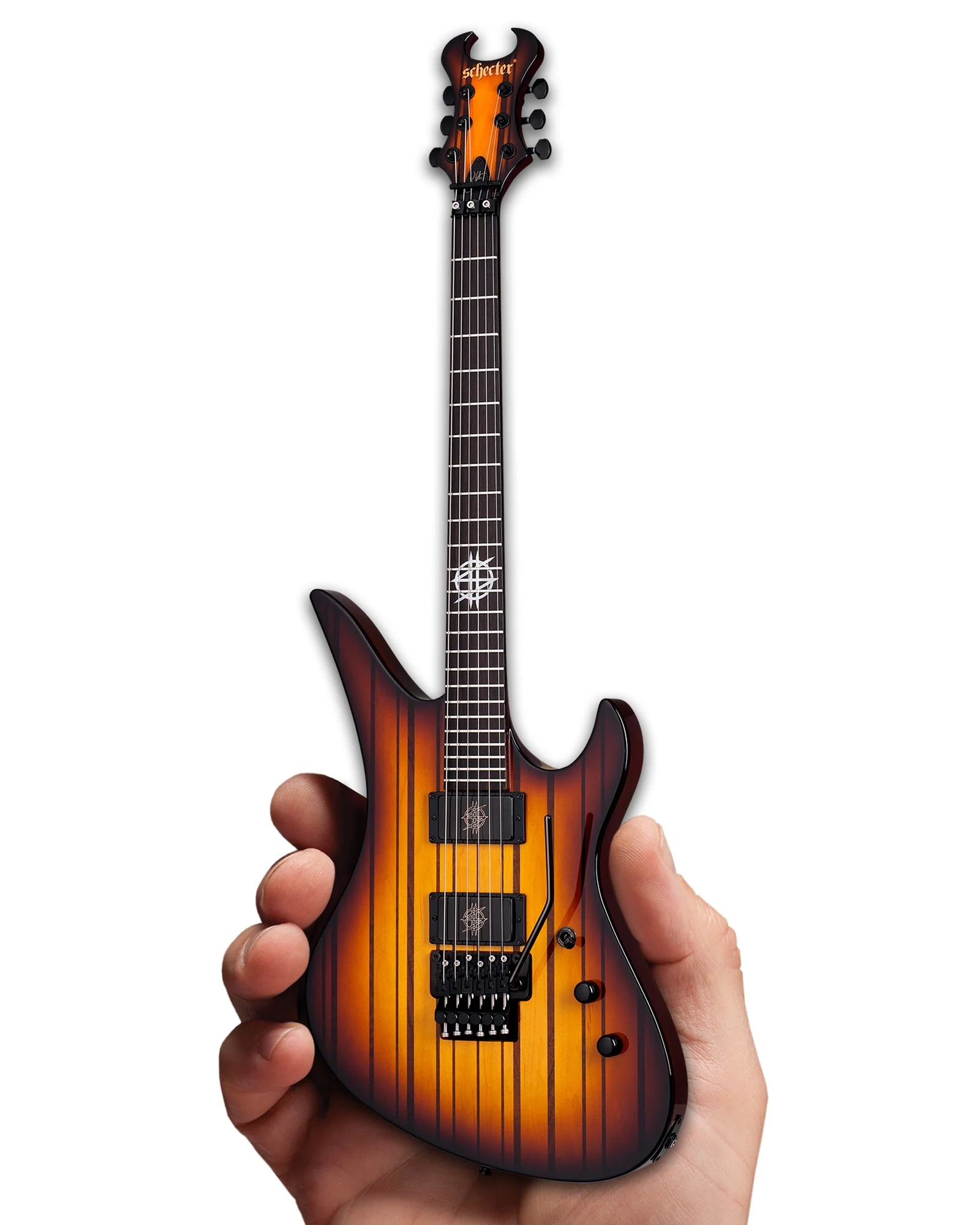 OFFICIALLY LICENSED SYNYSTER GATES FR USA SIGNATURE SCHECTER MINI GUITAR FROM AVENGED SEVENFOLD - Image 7