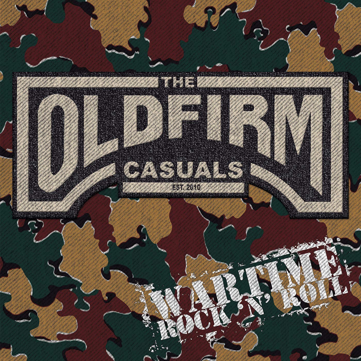 THE OLD FIRM CASUALS 'WARTIME ROCK 'N' ROLL' 12" EP - IMPORT - Image 2