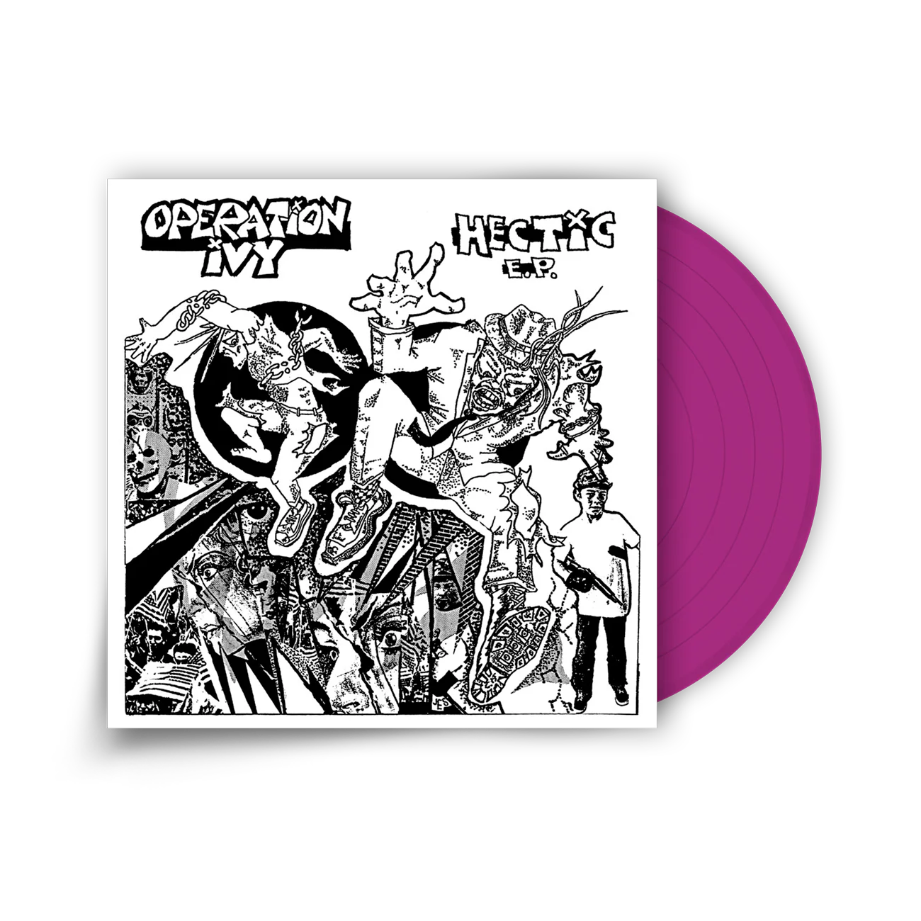 OPERATION IVY ‘HECTIC’ LP - EXCLUSIVE - LTD. E00 - NEON VIOLET