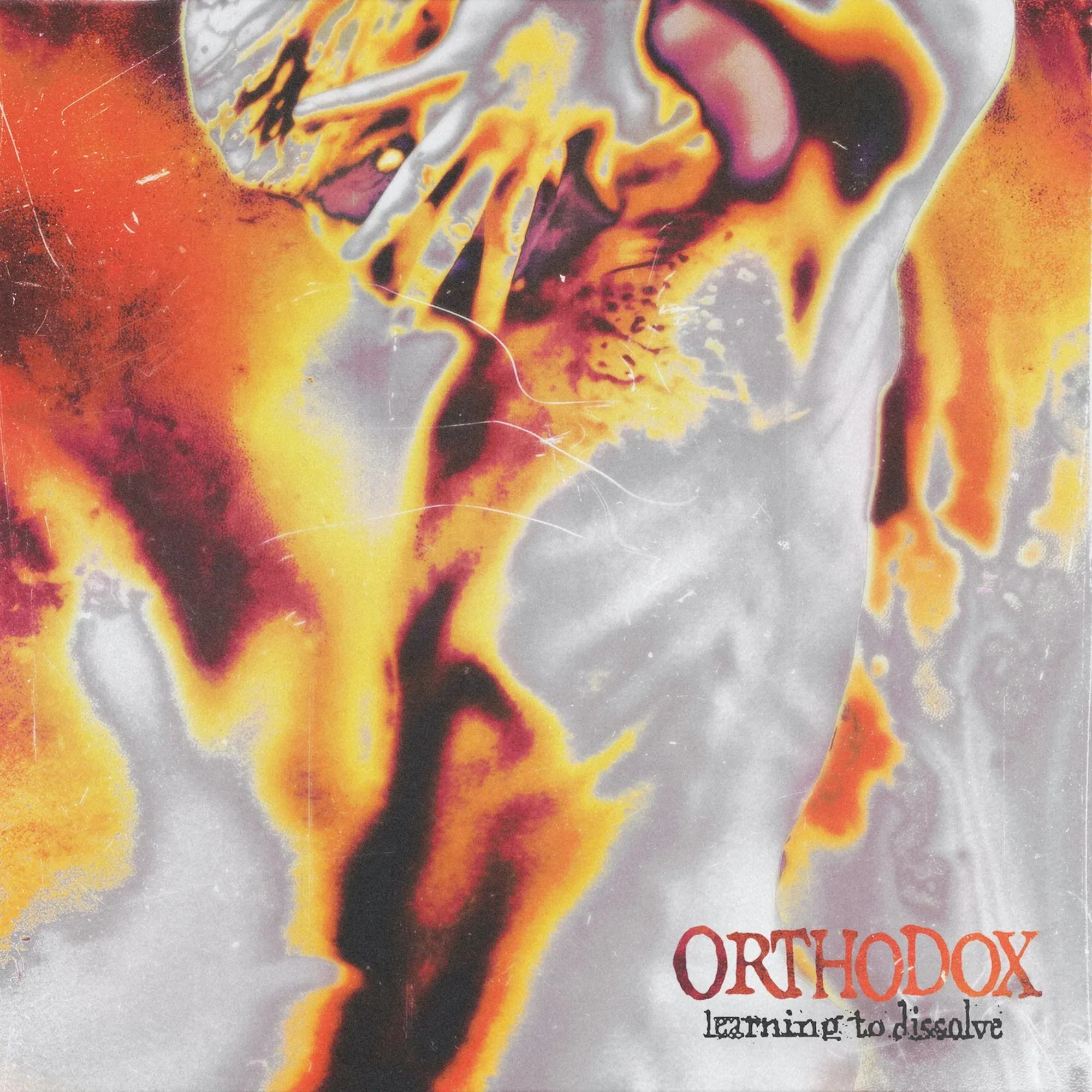 ORTHODOX 'LEARNING TO DISSOLVE' LP - ORANGE