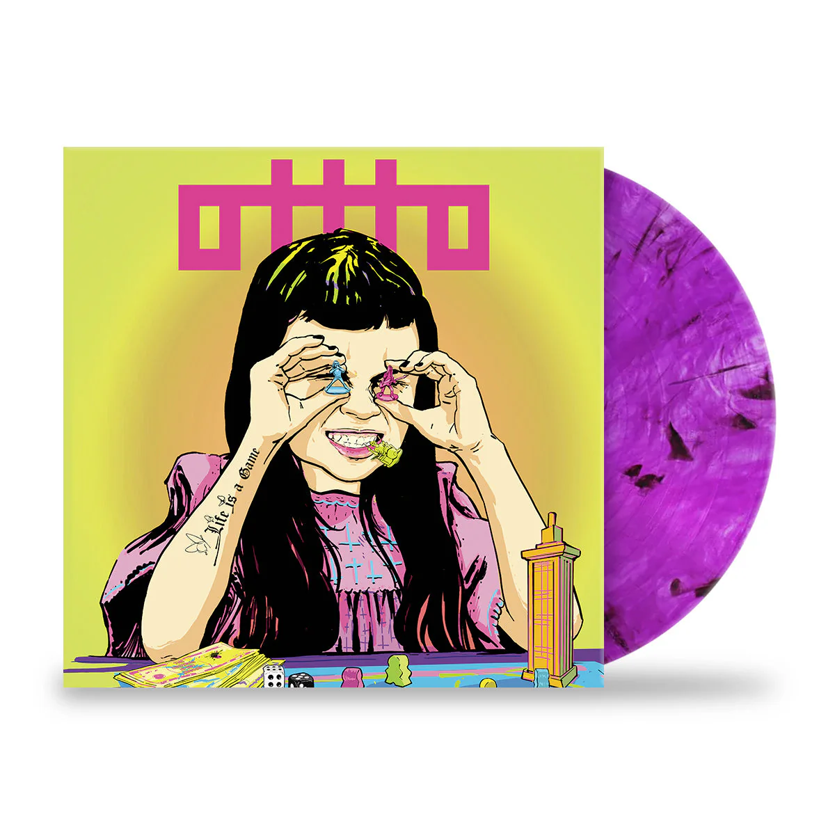 OTTTO ‘LIFE IS A GAME’ LP - EXCLUSIVE - LTD. 300 - PURPLE/SMOKE