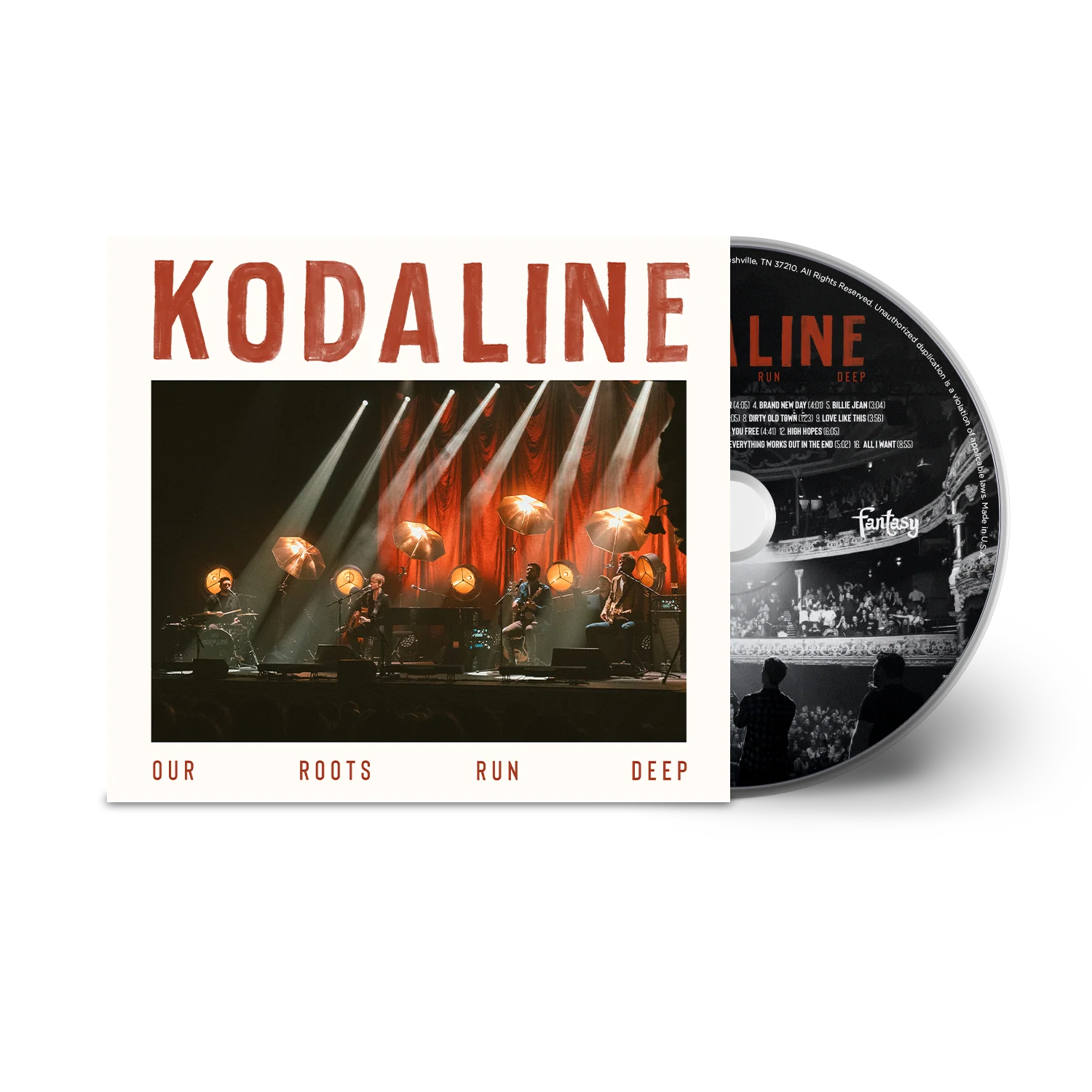 KODALINE 'OUR ROOTS RUN DEEP' CD