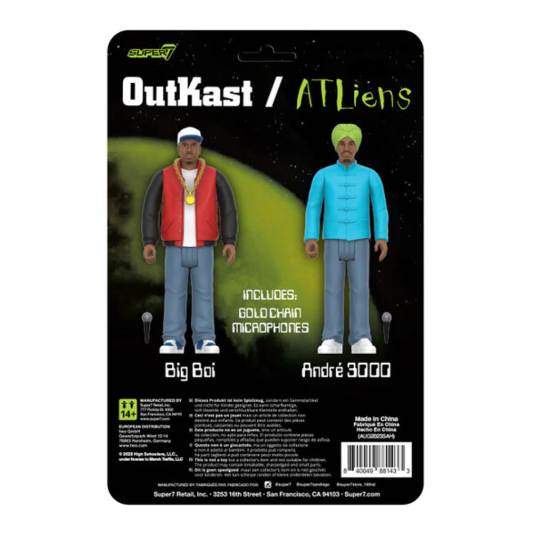 OUTKAST (AQUEMINI) WAVE 2 & (ATLIENS) WAVE 1 REACTION FIGURE BUNDLE - Image 4