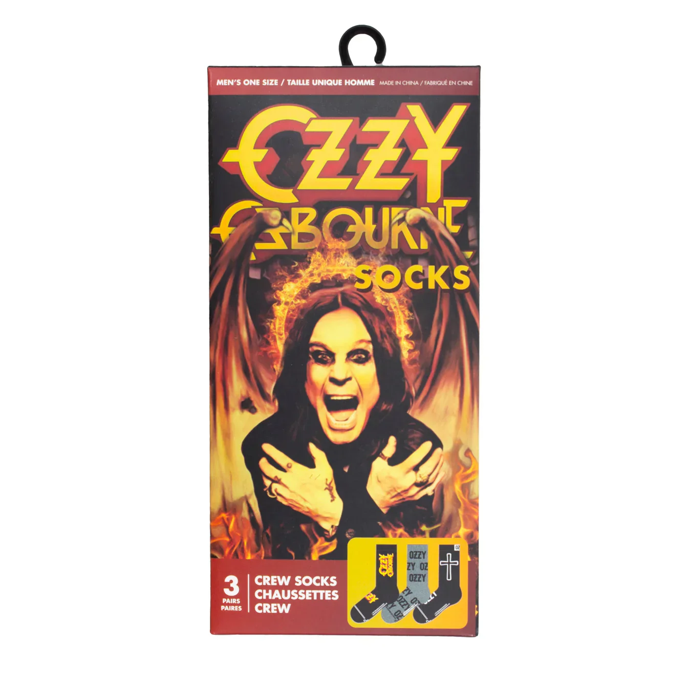 OZZY '3 PACK GIFT BOX' CREW SOCKS - Image 2