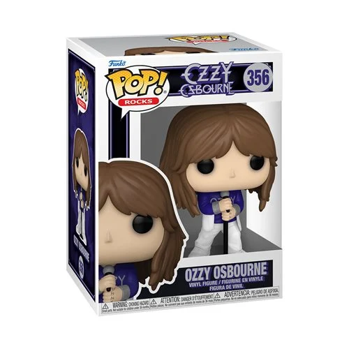 OZZY OSBOURNE FUNKO POP! ROCKS FIGURE (WHITE FRINGE OUTFIT) - Image 2