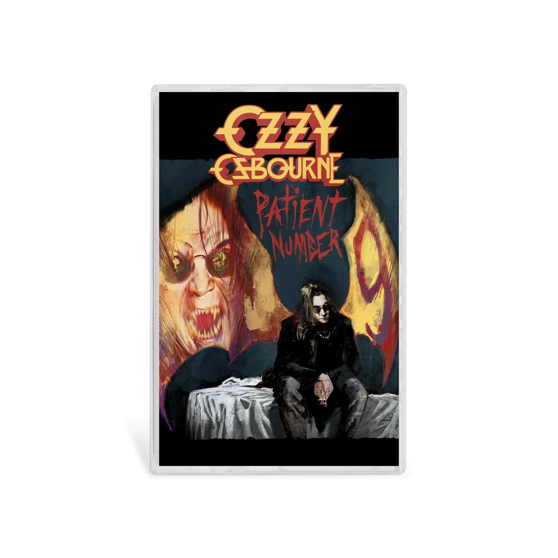 OZZY OSBOURNE 'PATIENT NUMBER 9' TODD MCFARLANE ALTERNATE COVER CASSETTE - LTD.