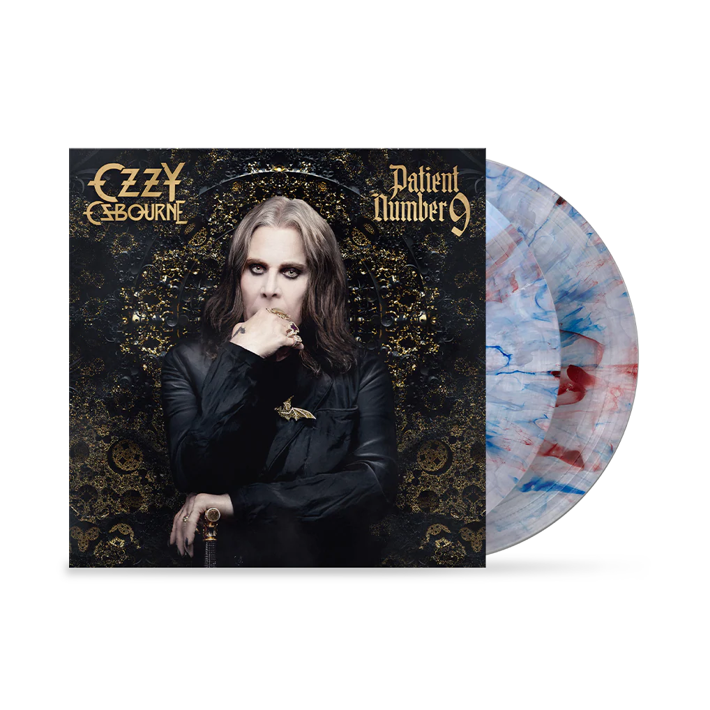 OZZY OSBOURNE 'PATIENT NUMBER 9' 2LP - LTD. - RED/WHITE/BLUE