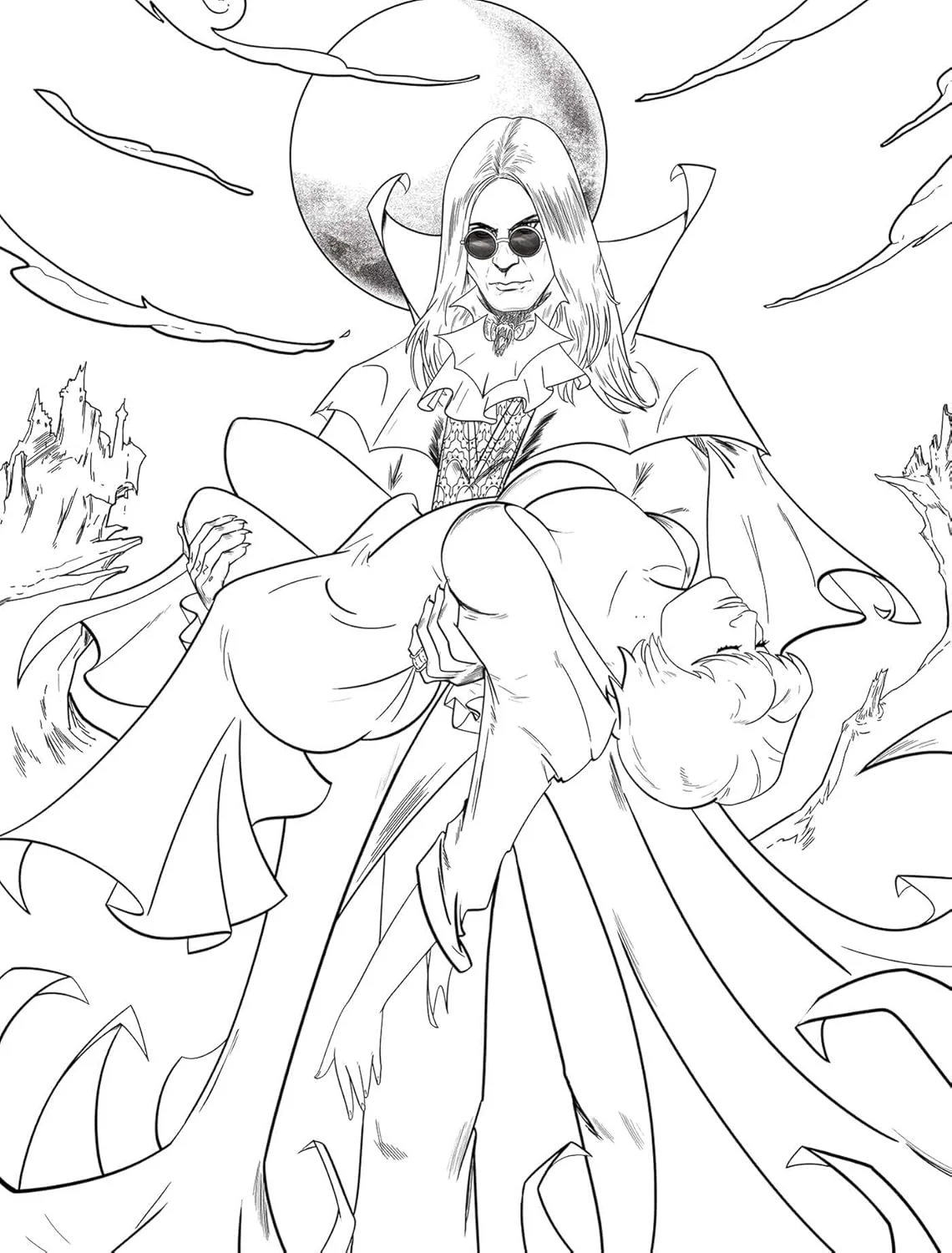 OZZY OSBOURNE: THE OFFICIAL COLORING BOOK - Image 3
