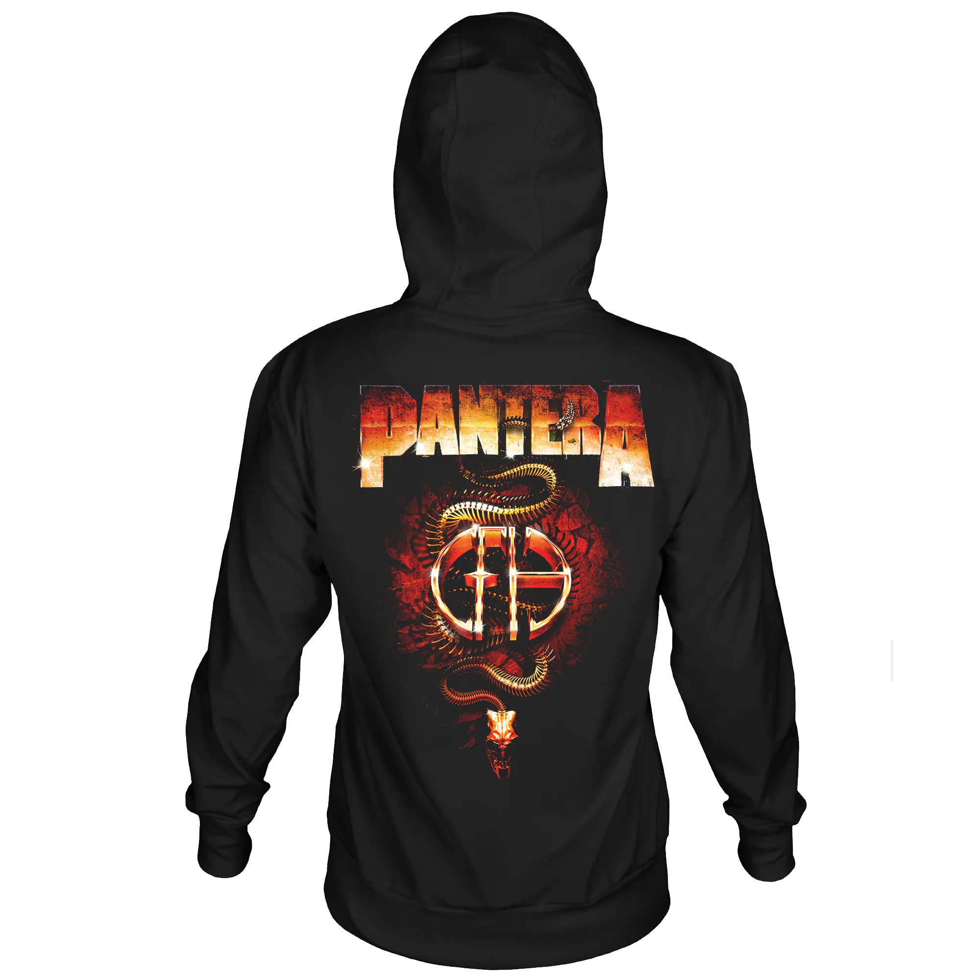 PANTERA BRASS SNAKE BLK HDY F/B - Image 2