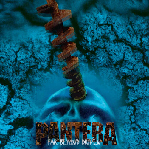 PANTERA 'FAR BEYOND DRIVEN' LP - MARBLED/WHITE/BLUE - Image 2