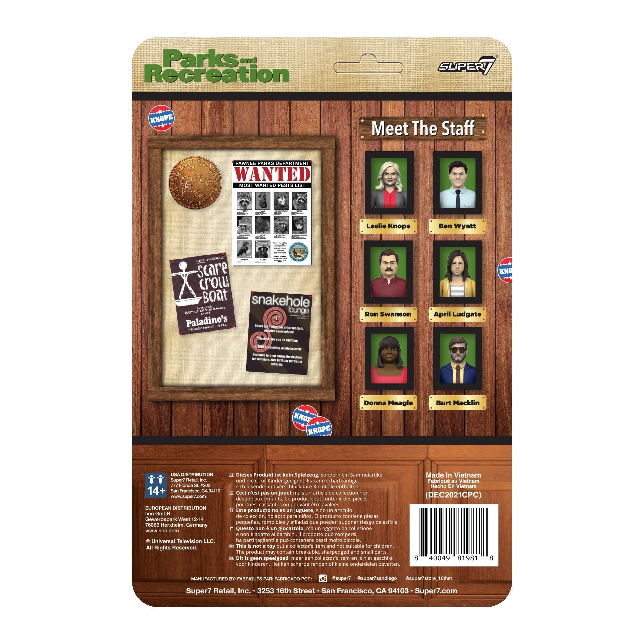 PARKS AND RECREATION REACTION WAVE 1 - APRIL LUDGATE ACTION FIGURE - Image 3