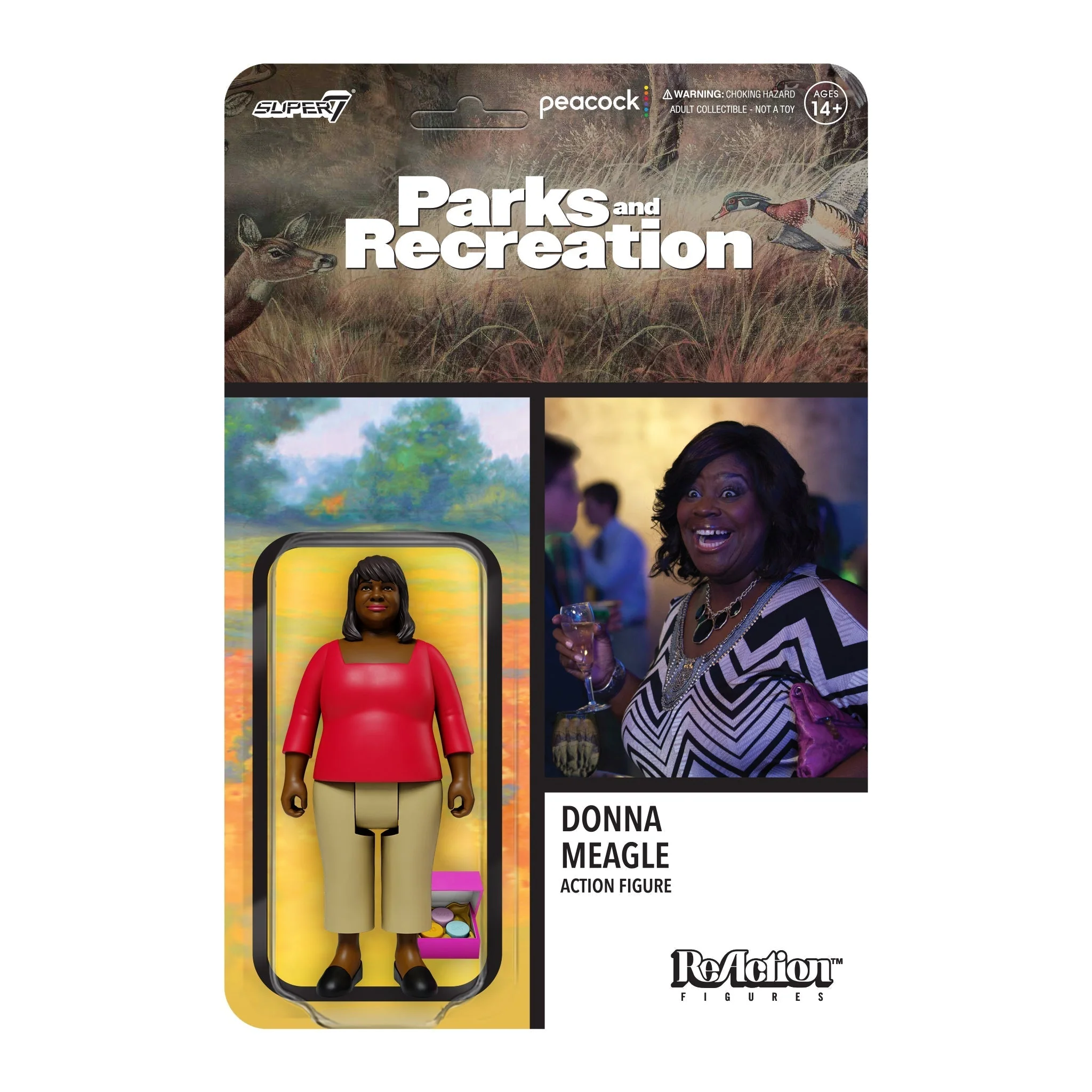 PARKS AND RECREATION REACTION WAVE 1 - DONNA MEAGLE ACTION FIGURE - Image 2