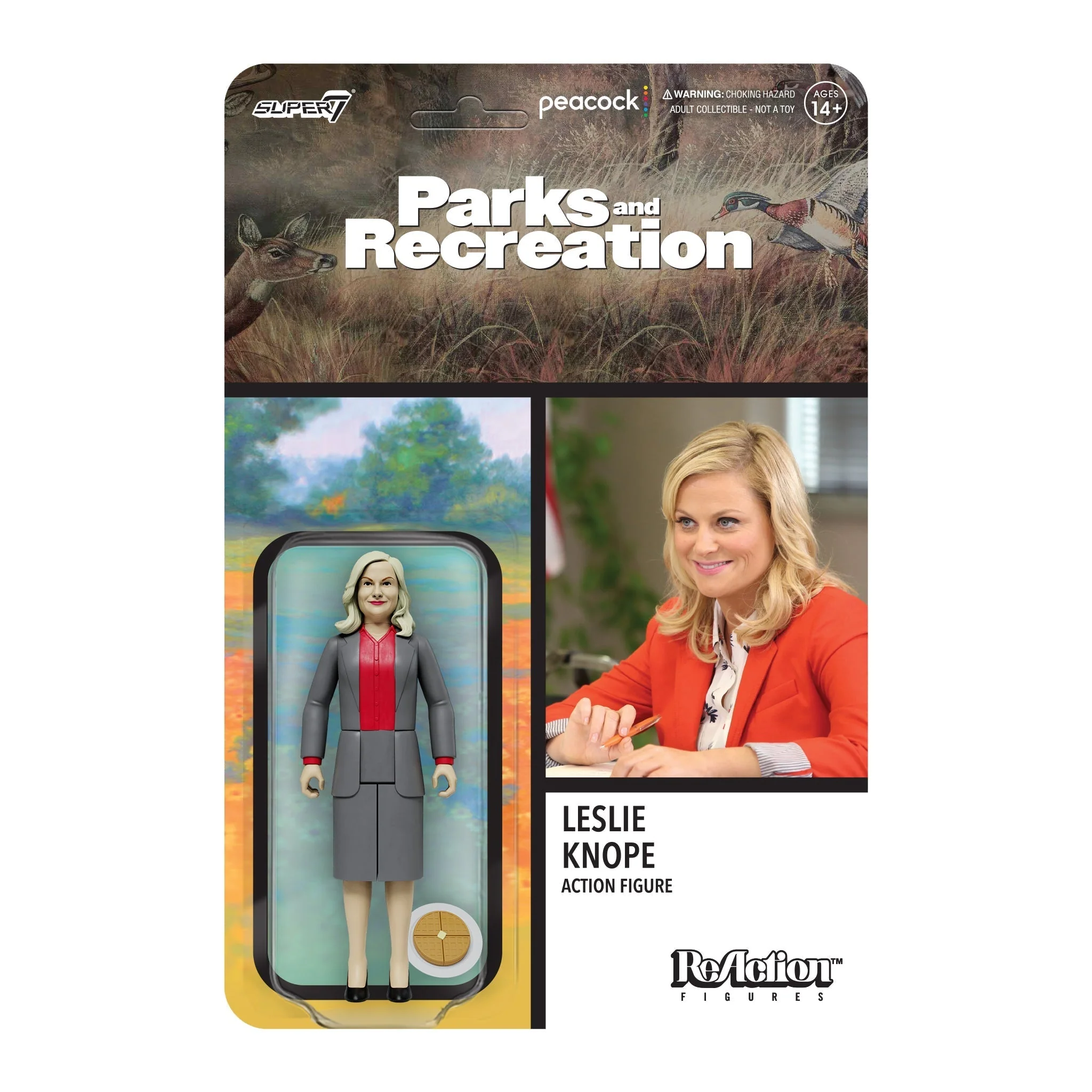 PARKS AND RECREATION REACTION WAVE 1 - LESLIE KNOPE ACTION FIGURE - Image 2