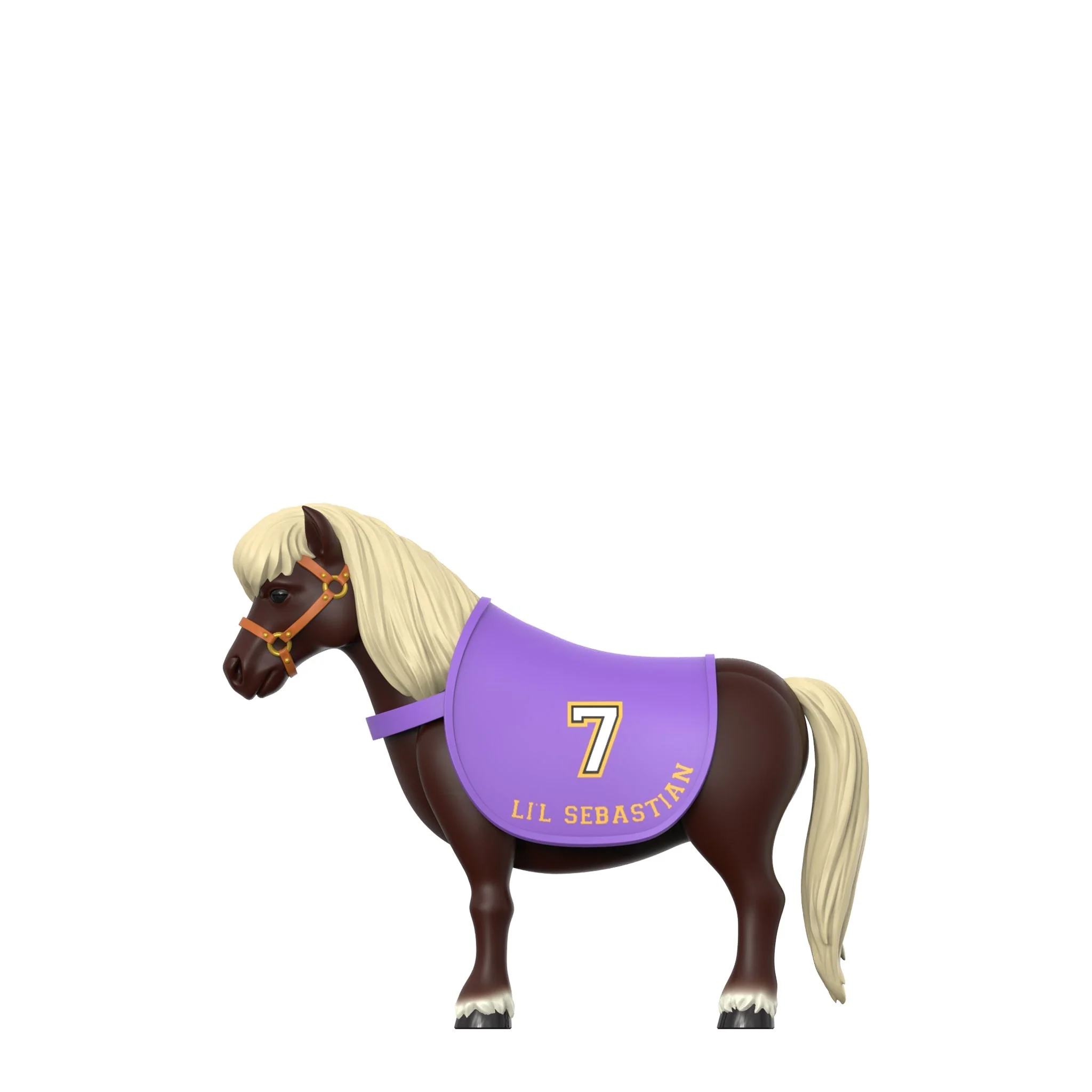 PARKS AND RECREATION REACTION WAVE 2 - Li'L SEBASTIAN ACTION FIGURE - Image 2