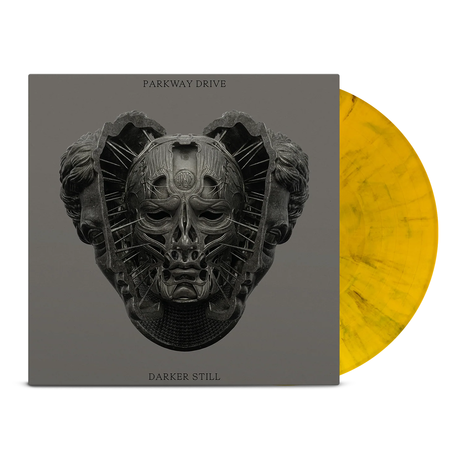 PARKWAY DRIVE ‘DARKER STILL’ LP - EXCLUSIVE - LTD. 500 - YELLOW/BLACK