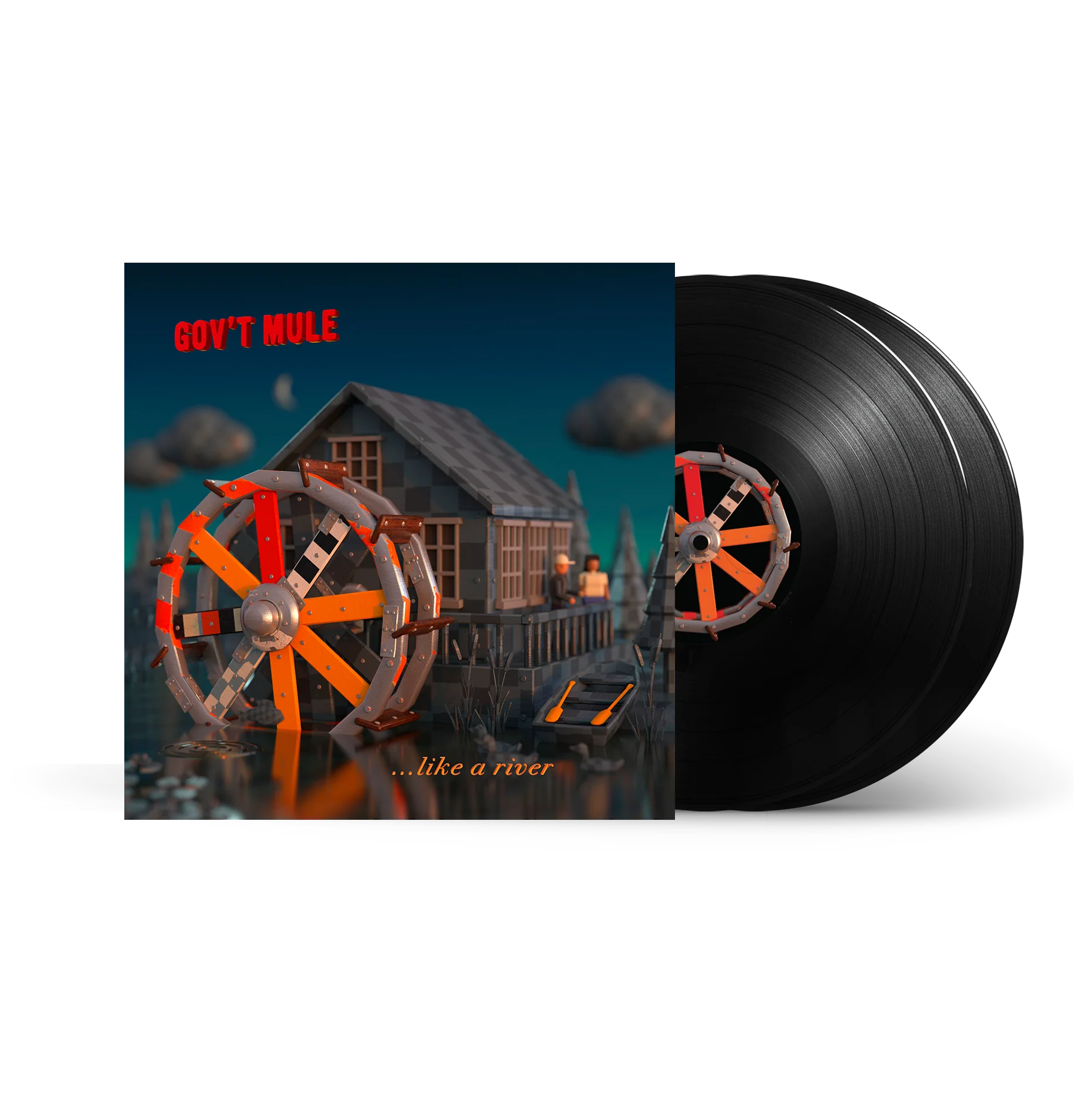 GOV'T MULE 'PEACE...LIKE A RIVER' 2LP (Black Vinyl)