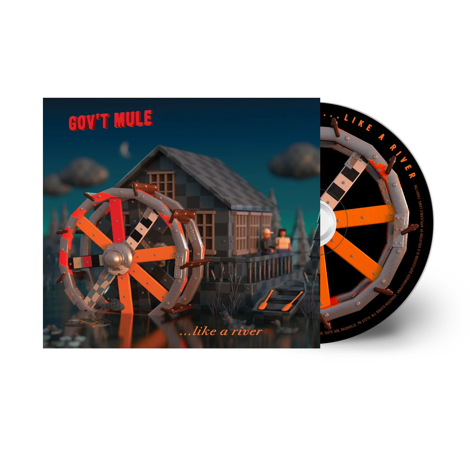 GOV'T MULE 'PEACE...LIKE A RIVER' CD