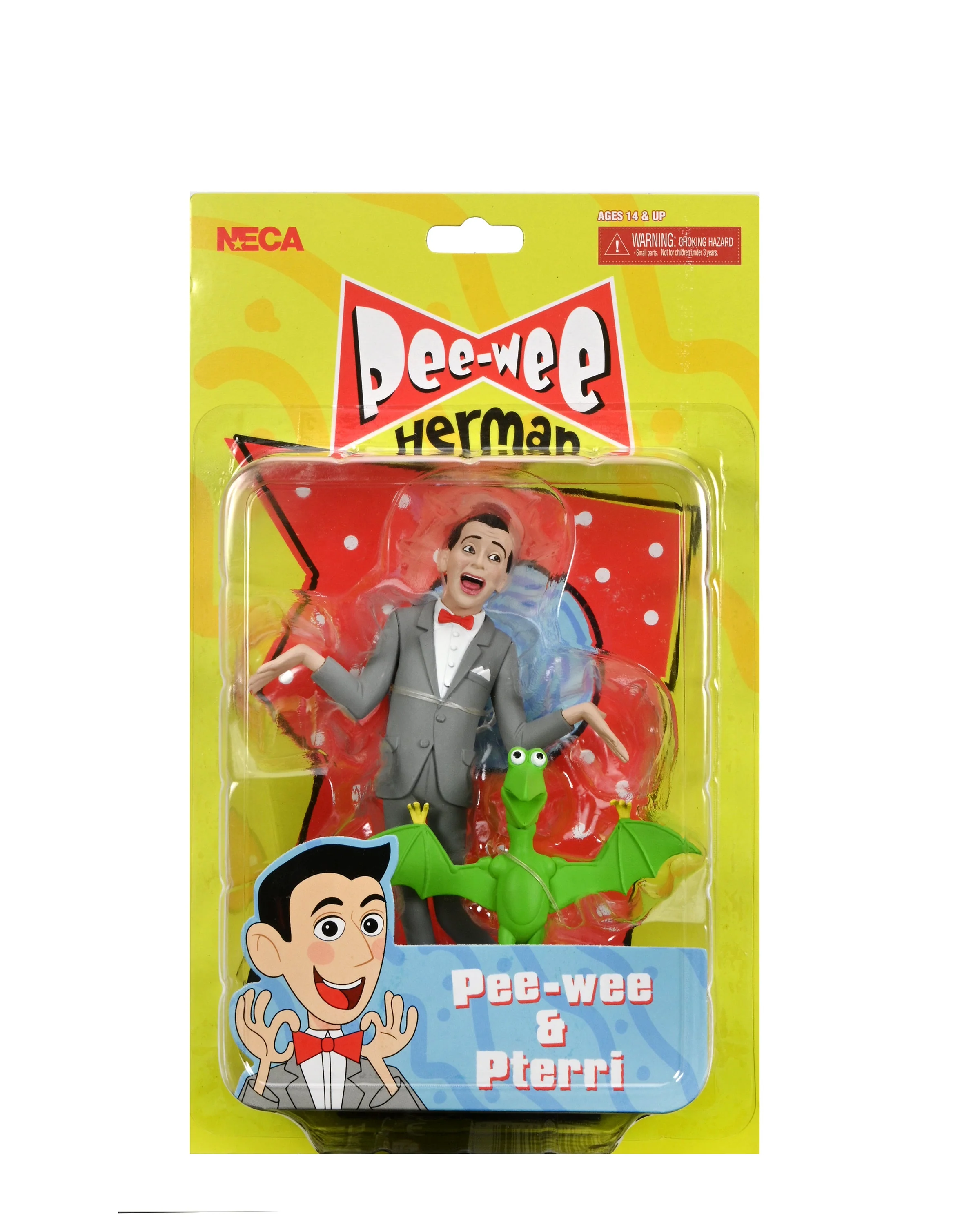 PEE-WEE HERMAN & PTERRI TOONY CLASSICS ACTION FIGURE - Image 2