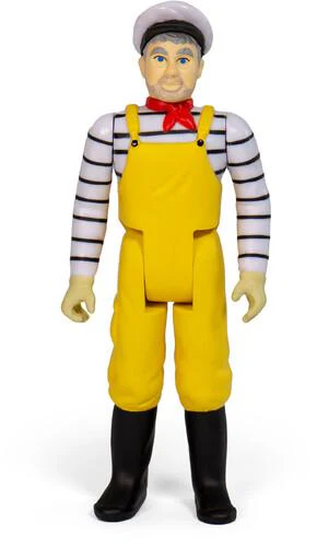 PEE-WEE'S PLAYHOUSE REACTION FIGURE - CAPTAIN CARL - Image 2