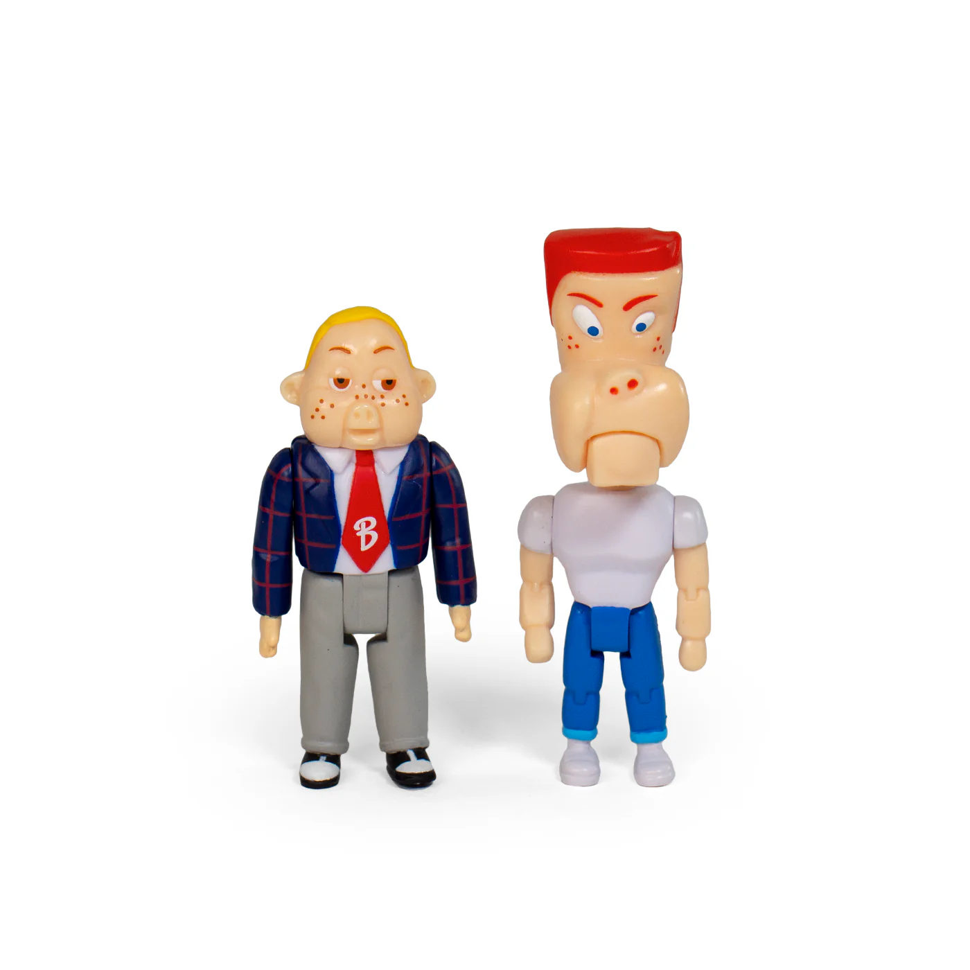 PEE-WEE'S PLAYHOUSE REACTION FIGURE - RANDY & BILLY BALONEY - Image 2