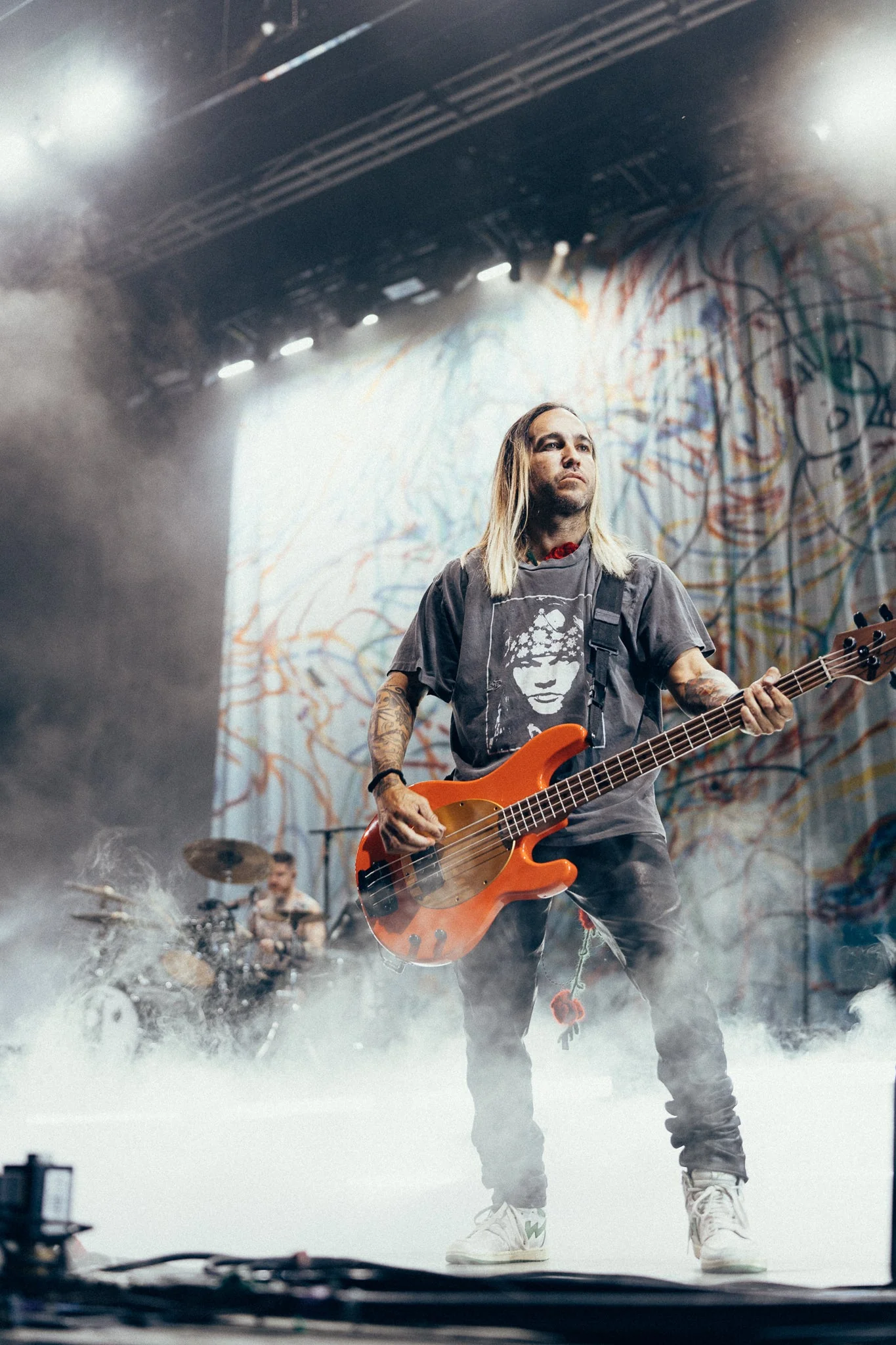 PETE WENTZ ARTIST SERIES STINGRAY BASS (AP Exclusive Early Access - Fiesta Red) - Image 12