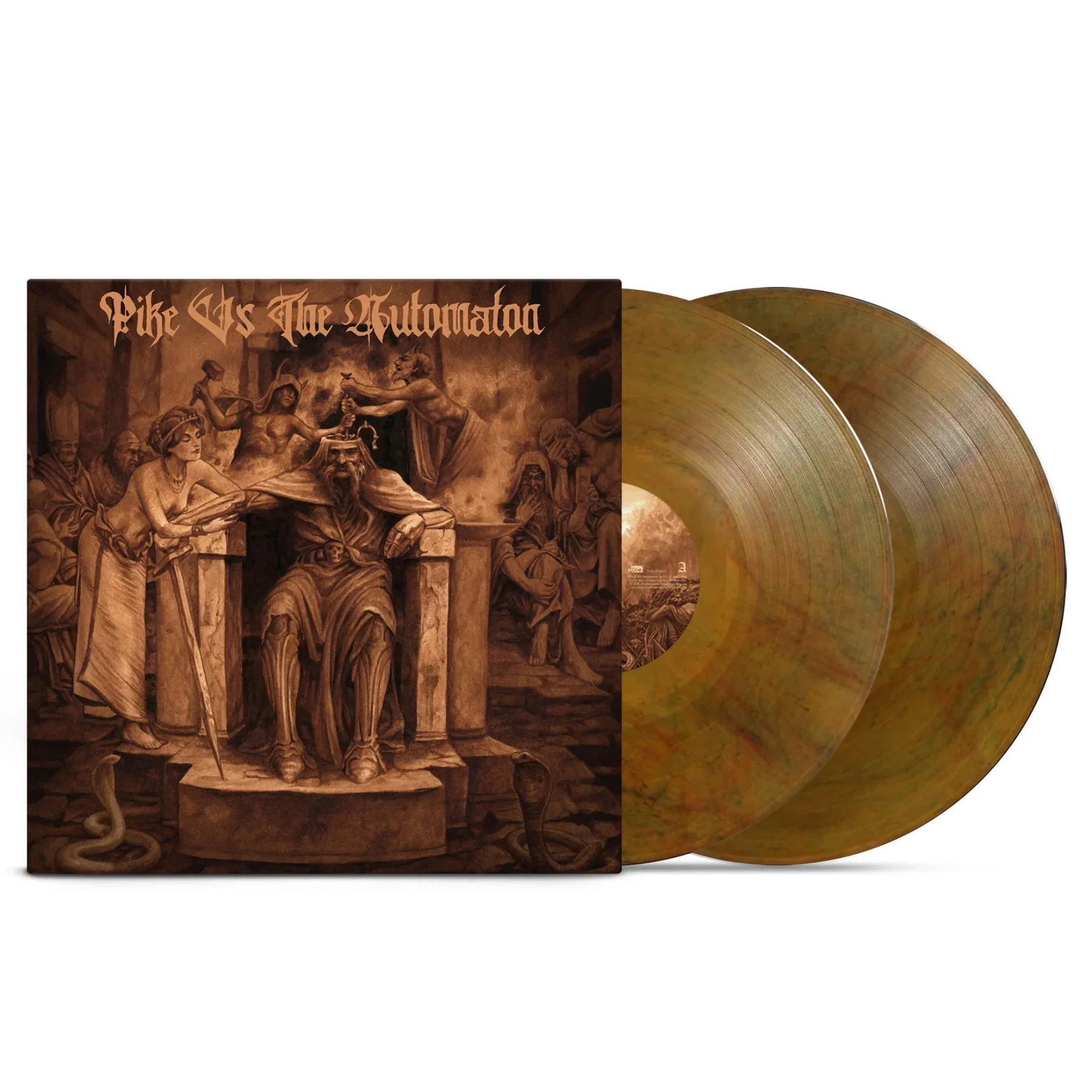 PIKE VS THE AUTOMATION 'PIKE VS THE AUTOMATION' 2LP - LAVA