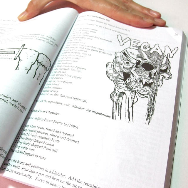 PLEASE DON'T FEED THE BEARS: A HEAVY METAL VEGAN COOKBOOK BOOK - Image 2