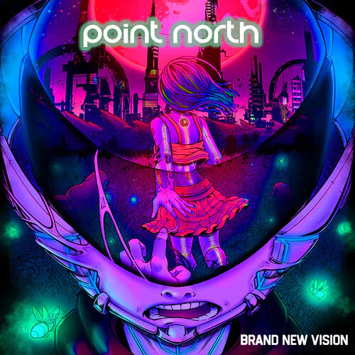 POINT NORTH 'BRAND NEW VISION' LP - PURPLE/PINK/SWIRL