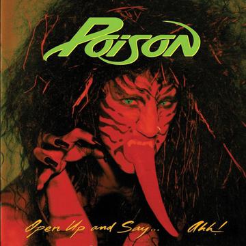 POISON 'OPEN UP AND SAY AHH!' LP - GOLD - Image 2
