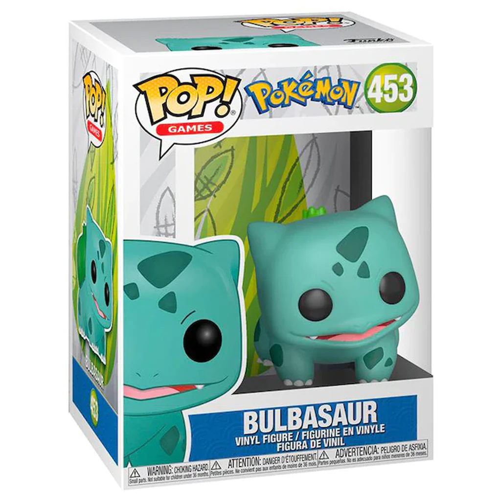 POKÉMON BULBASAUR FUNKO POP! GAMES FIGURE - Image 2