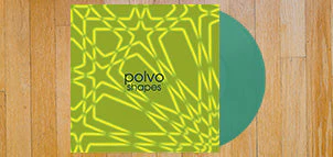 POLVO 'SHAPES' LP - EMERALD GREEN - Image 2