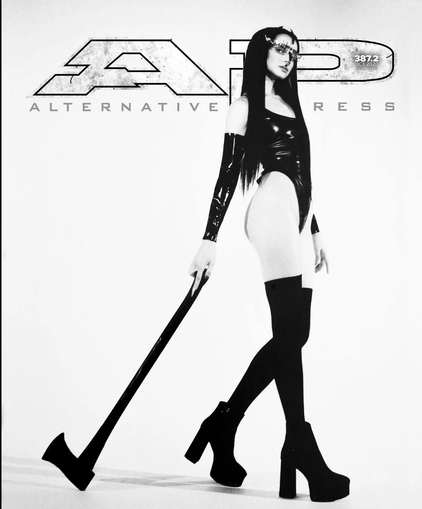 ALTERNATIVE PRESS OCTOBER 2020 ISSUE 387 VERSION 2 FEATURING POPPY