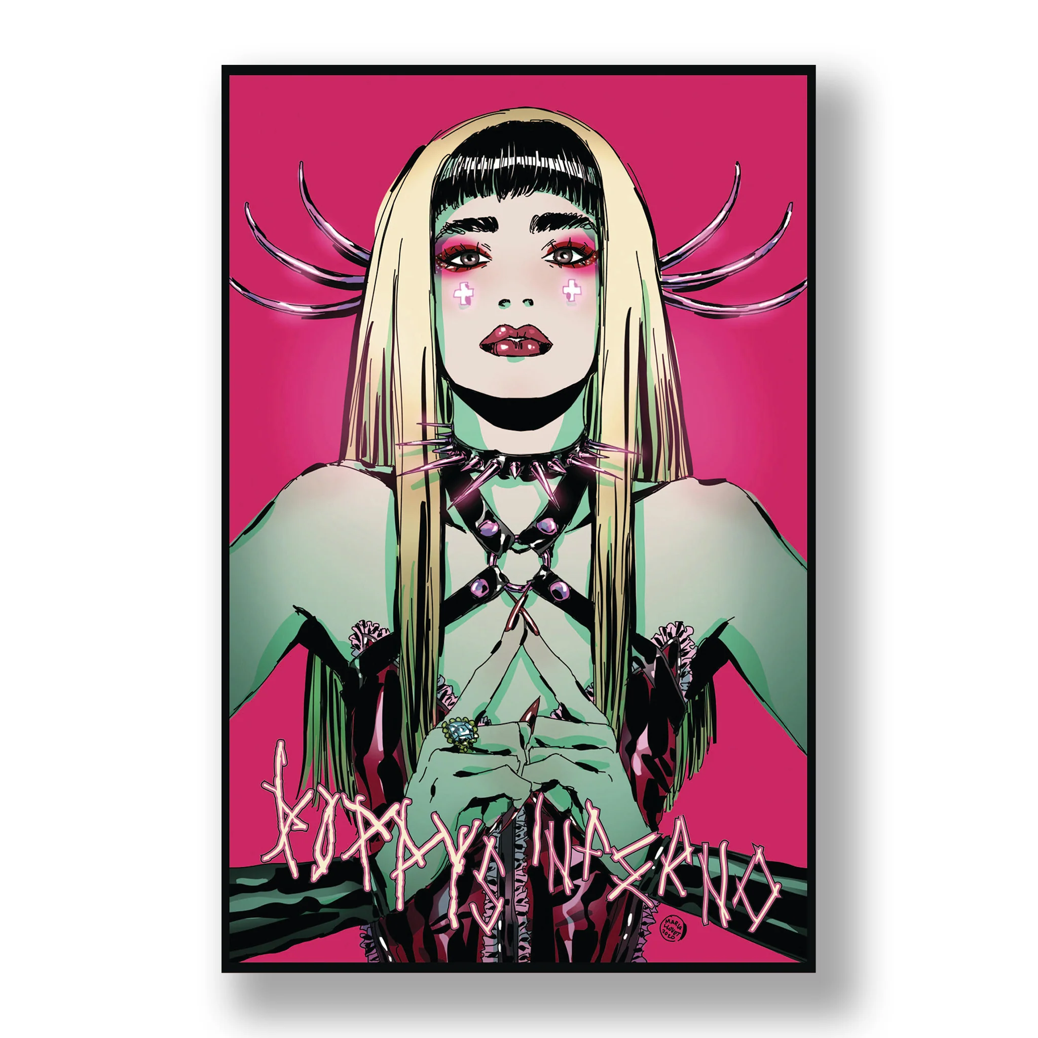 POPPY: POPPY'S INFERNO GRAPHIC NOVEL - PINK HARDCOVER EDITION