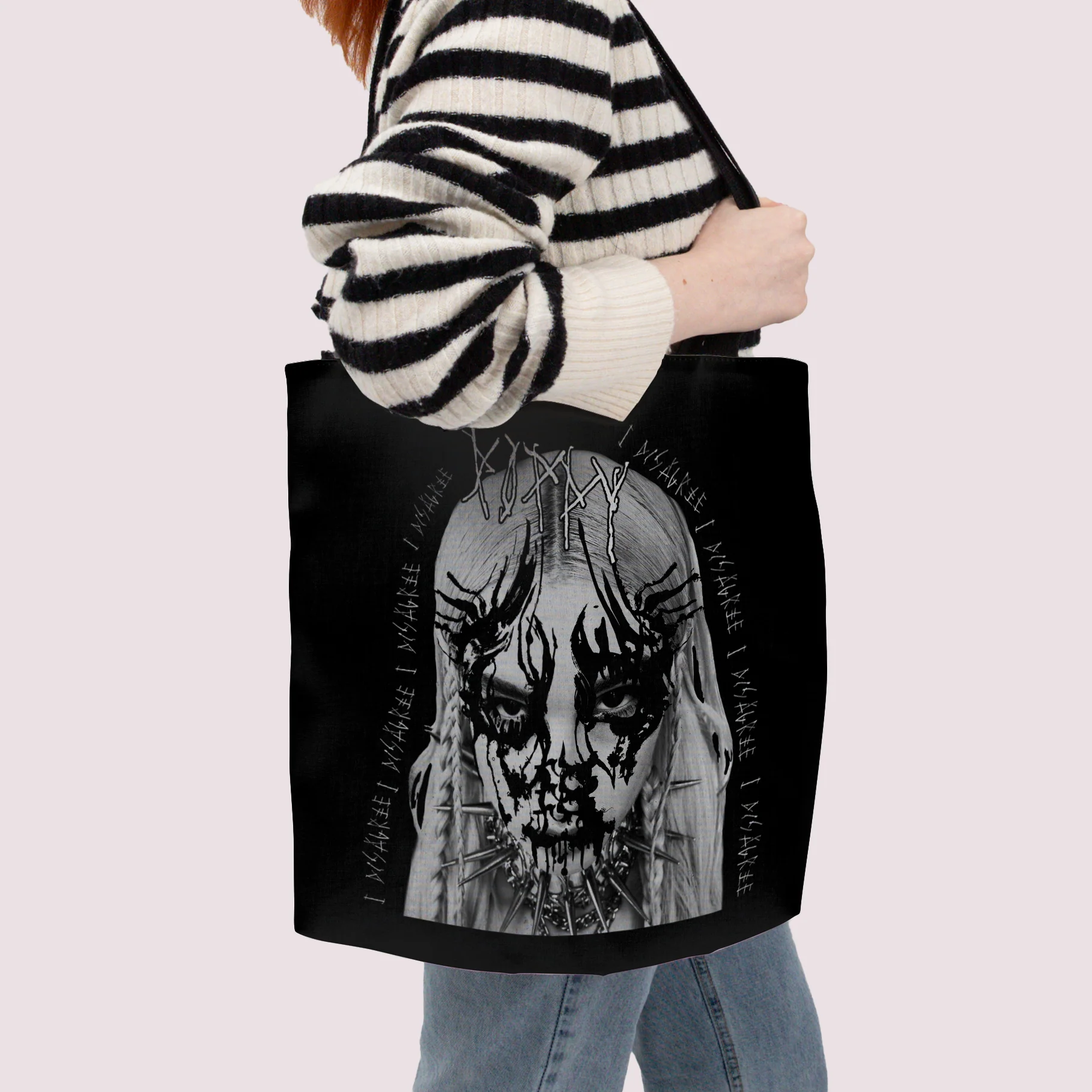 POPPY - 'I DISAGREE' - TOTE BAG - Image 5