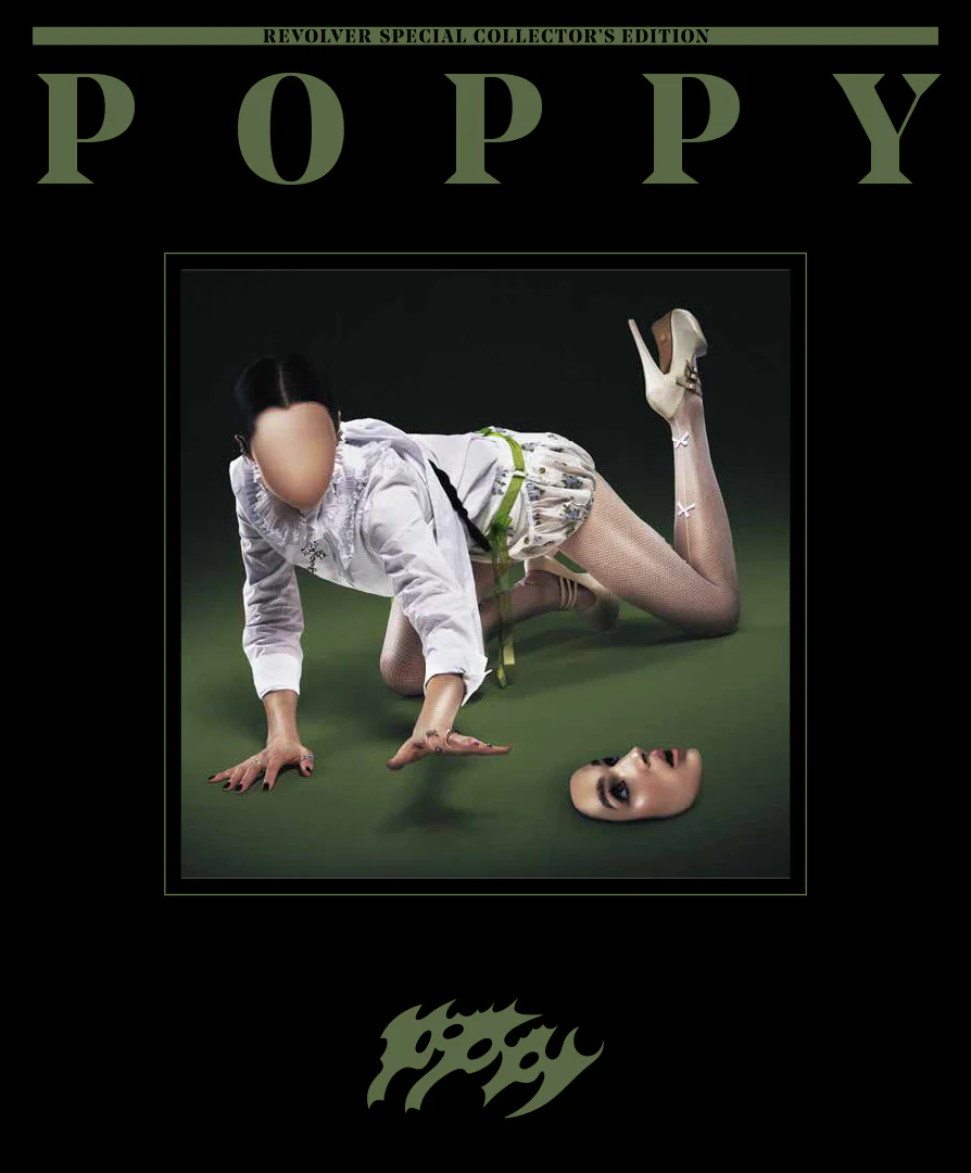 POPPY x REVOLVER SPECIAL ARTIST OF THE YEAR MAGAZINE IN SLIPCASE BUNDLE - RED/GREEN - Image 6