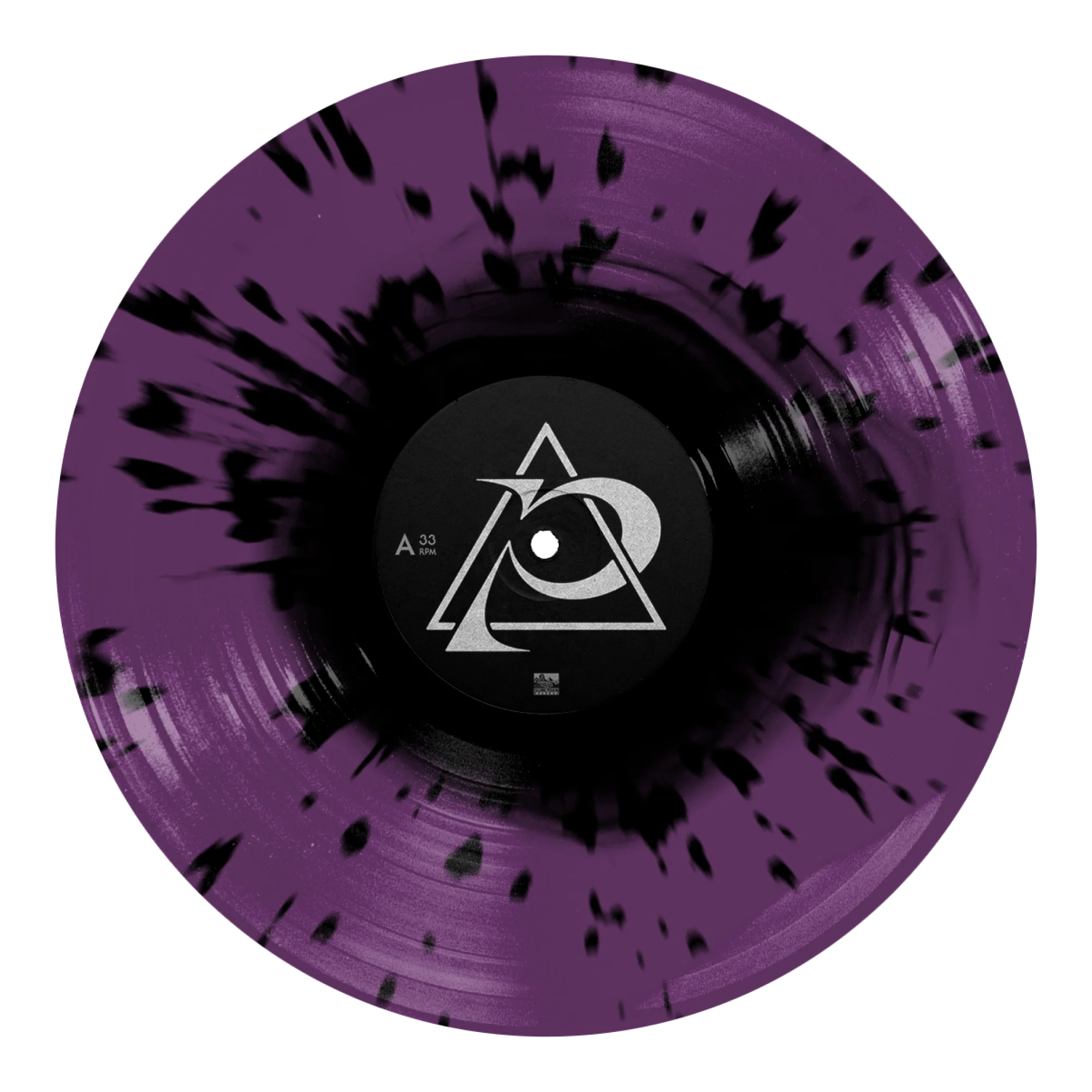 POPPY ‘ZIG’ LP - EXCLUSIVE - LTD. 500 - BLACK/TRANSPARENT PURPLE/BLACK/SPLATTER - Image 4