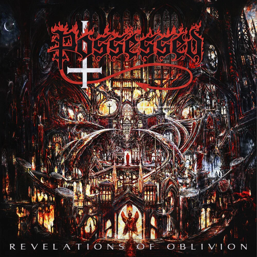 POSSESSED 'REVELATIONS OF OBLIVION' 2LP - CLEAR/RED/BLACK/SPLATTER - Image 2