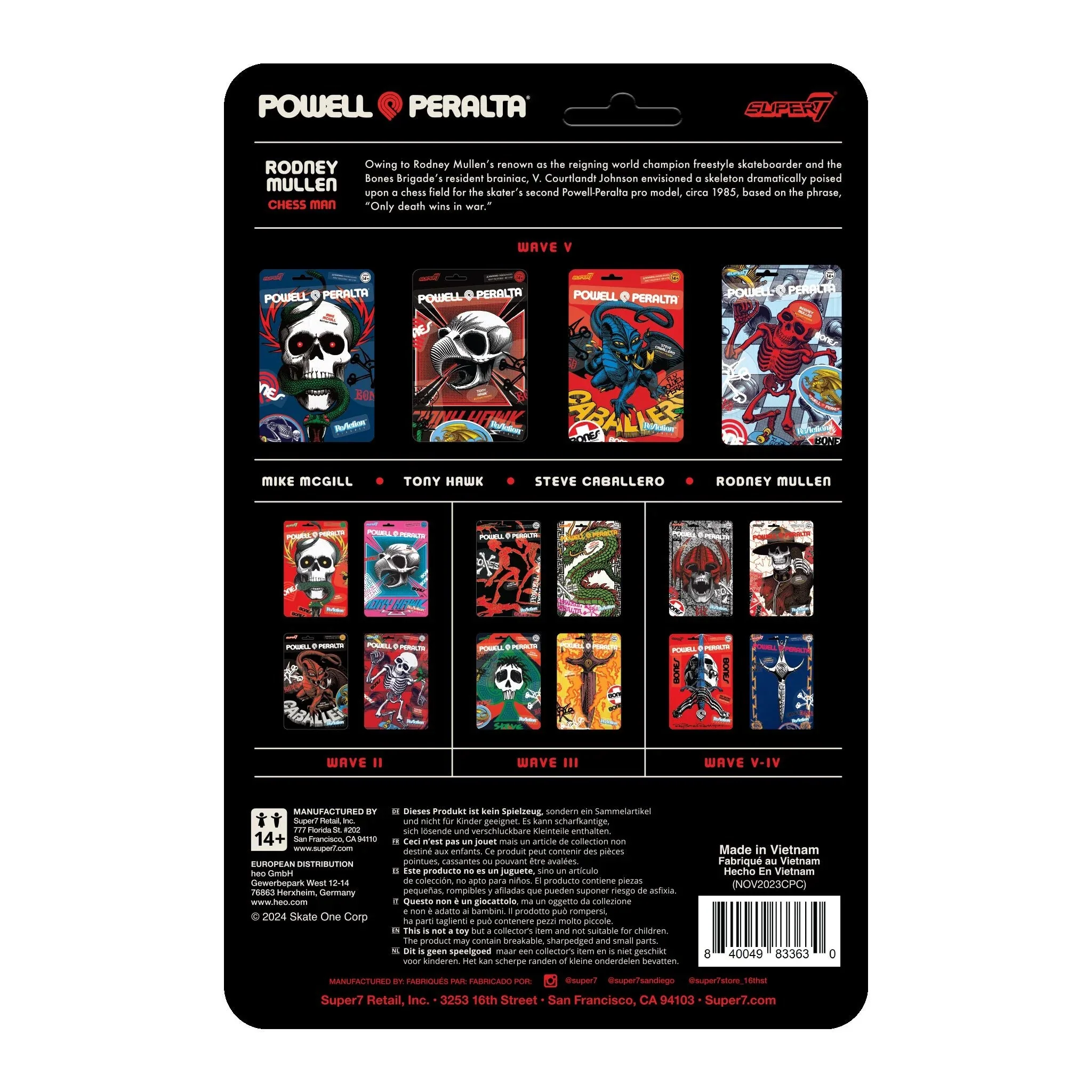 POWELL-PERALTA REACTION FIGURES WAVE 5 - RODNEY MULLEN - Image 5