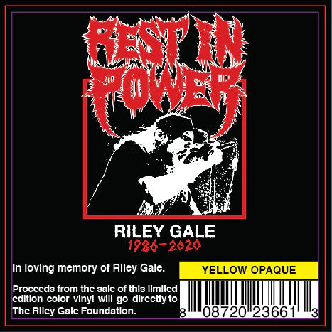 POWER TRIP 'NIGHTMARE LOGIC' RILEY GALE FOUNDATION EDITION LP - OPAQUE YELLOW - Image 2