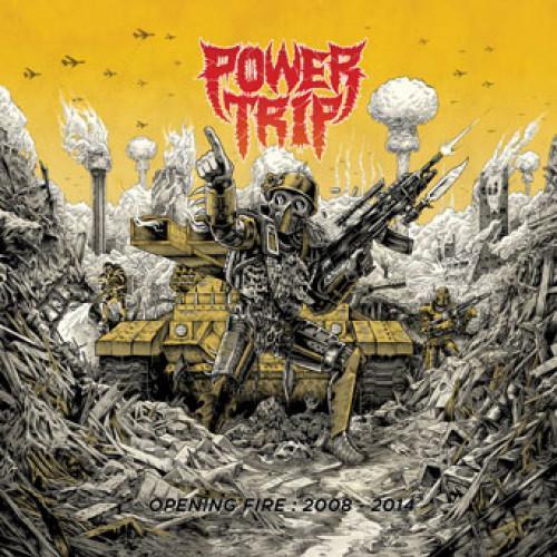 POWER TRIP 'OPENING FIRE 2008-2014' LP - PURPLE VEIN - Image 2