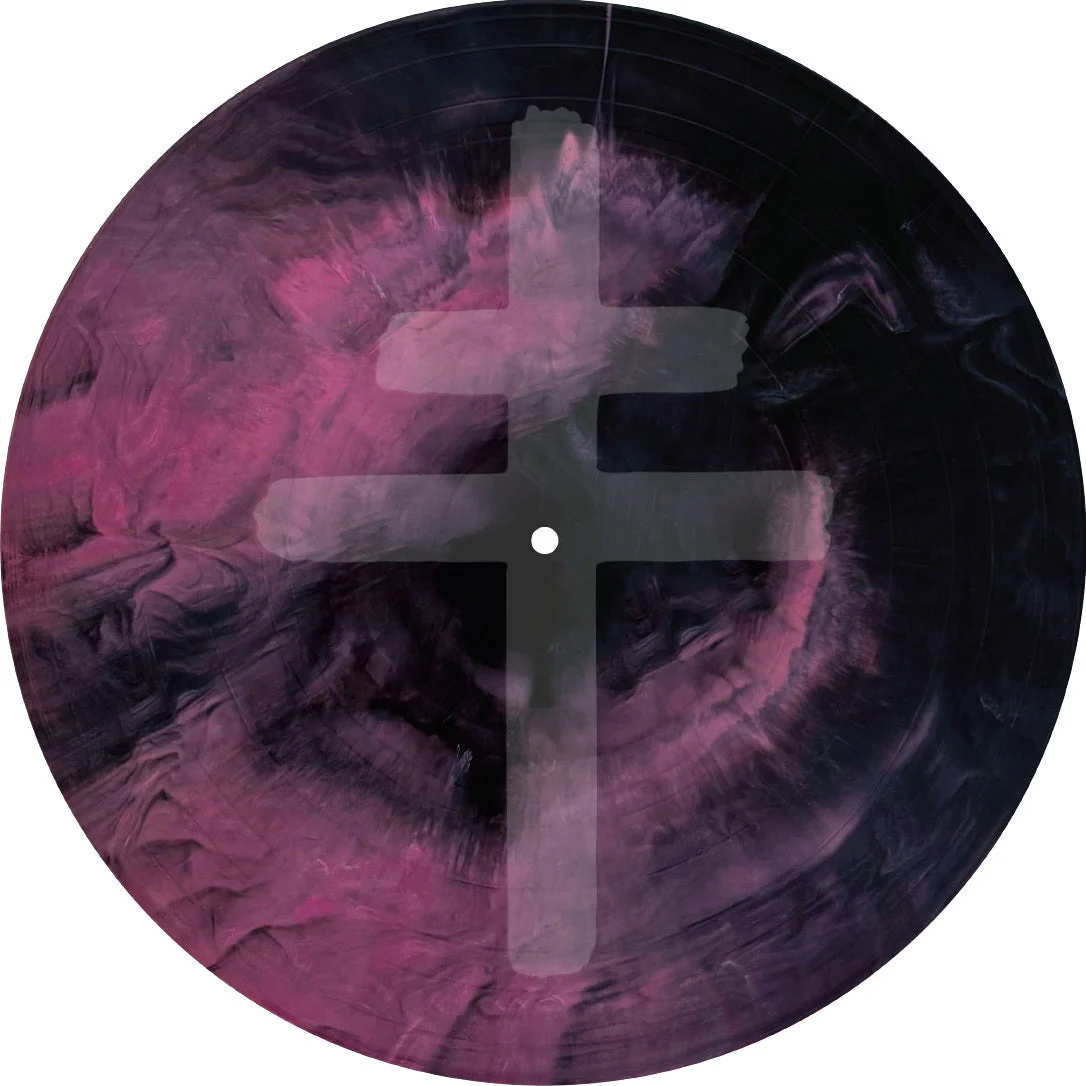 PRESIDENT ‘REVOLVER EXCLUSIVE’ 12" - EXCLUSIVE - LTD. 500 - PINK/BLACK/STARBURST - ETCHED B-SIDE - Image 2