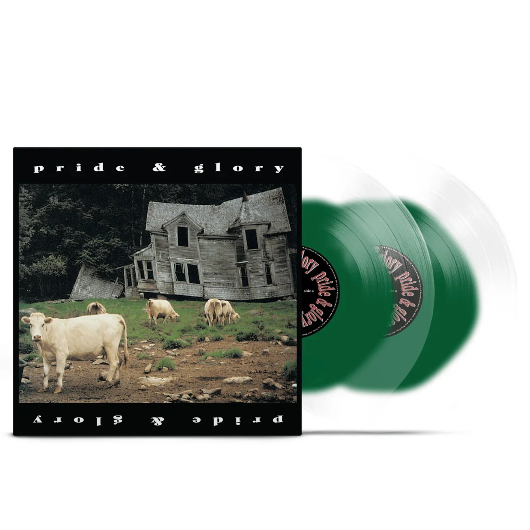 PRIDE AND GLORY 'S/T' 2LP - EVERGREEN/CLEAR/COLOR