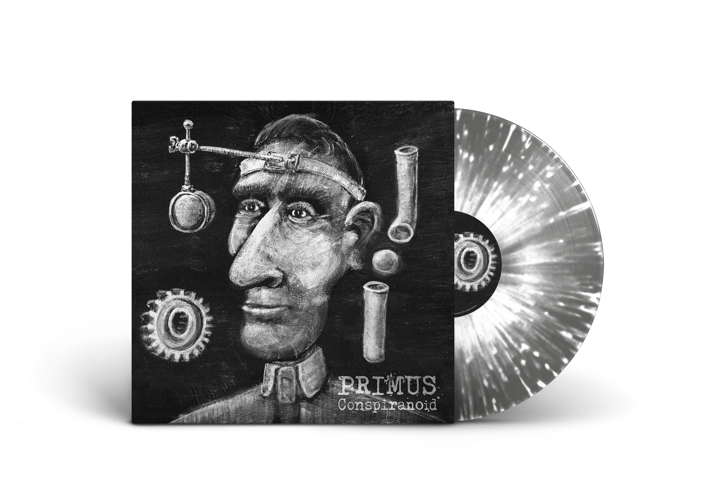 PRIMUS ‘CONSPIRANOID’ EP (Limited Edition – Only 500 Made, Grey & White Splatter Vinyl)